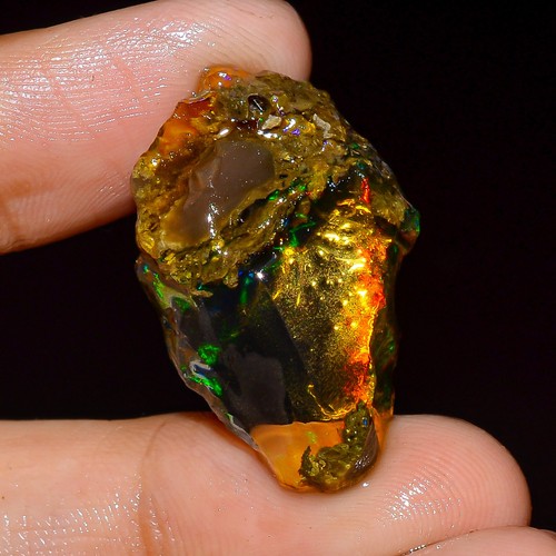 Natural ethiopian crystal opal - ethiopian,